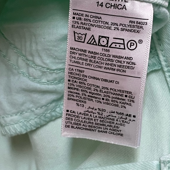 BOGO! ❤️Old Navy❤️ Mint Rockstar Jeans - Picture 7 of 11